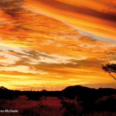 Sonnenutergang Südafrika
